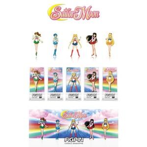 Figpin Sailor Moon Deluxe Box Set Gold LE 1000 NEW SEALED